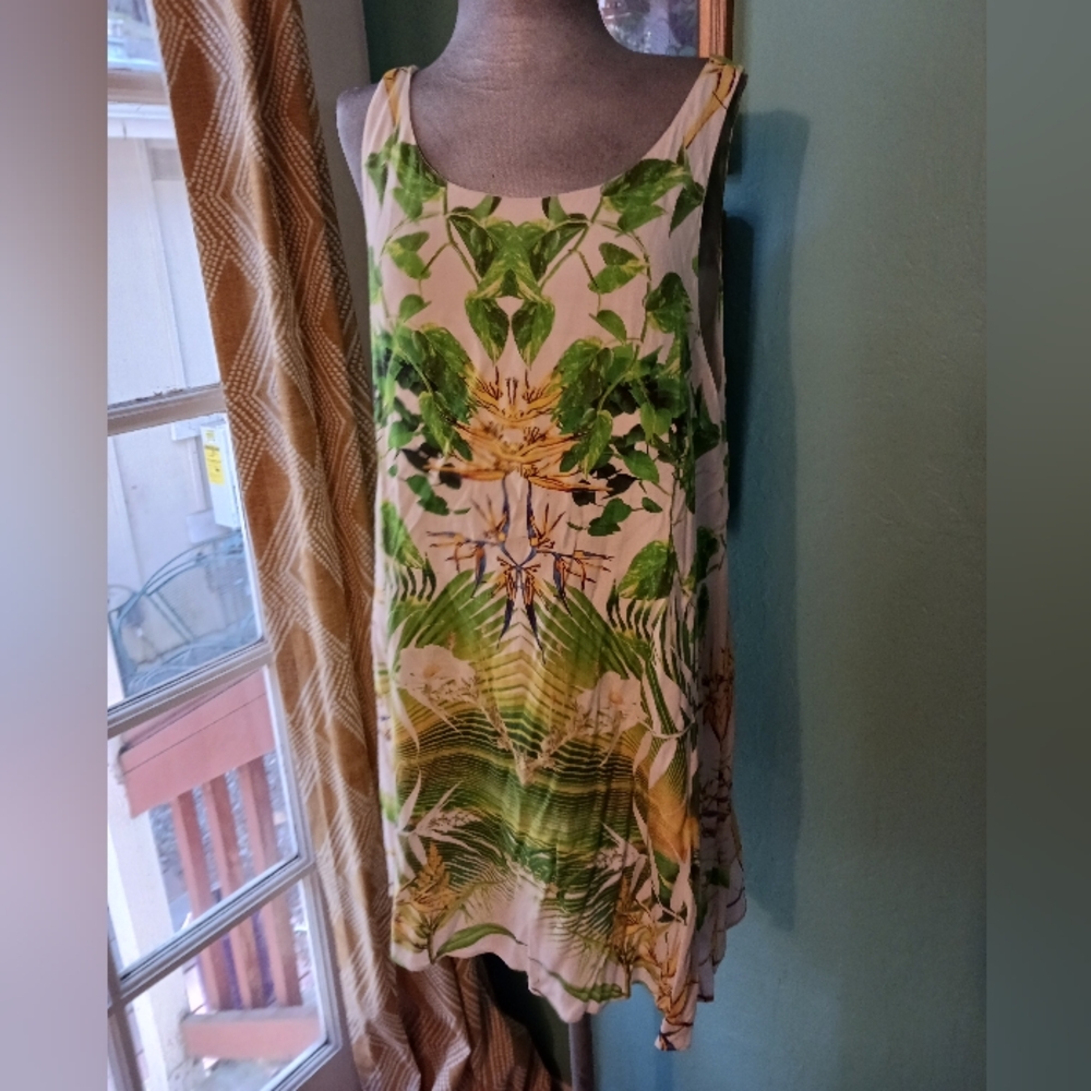 Alice + Olivia tropical print dress